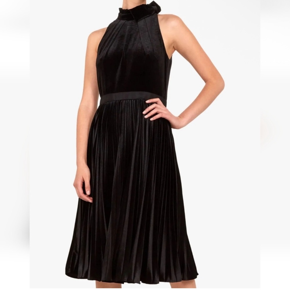 Ted Baker Black Velvet Cornela Dress